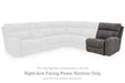 Next-Gen DuraPella Power Reclining Sectional Loveseat - World Furniture Gallery (Newark, CA)