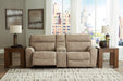 Next-Gen DuraPella Power Reclining Sectional Loveseat with Console - World Furniture Gallery (Newark, CA)