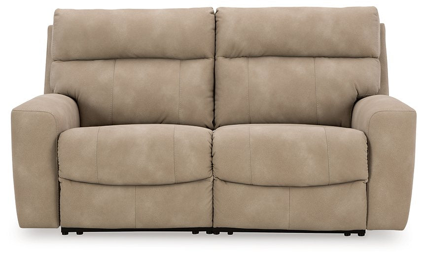 Next-Gen DuraPella Power Reclining Sectional Loveseat - World Furniture Gallery (Newark, CA)