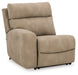 Next-Gen DuraPella Power Reclining Sectional Loveseat with Console - World Furniture Gallery (Newark, CA)