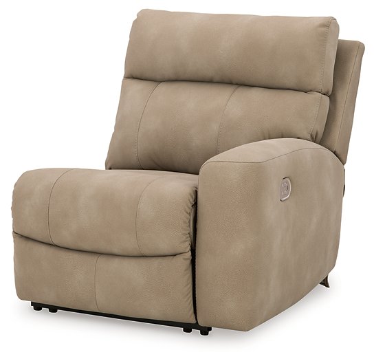 Next-Gen DuraPella Power Reclining Sectional Loveseat with Console - World Furniture Gallery (Newark, CA)