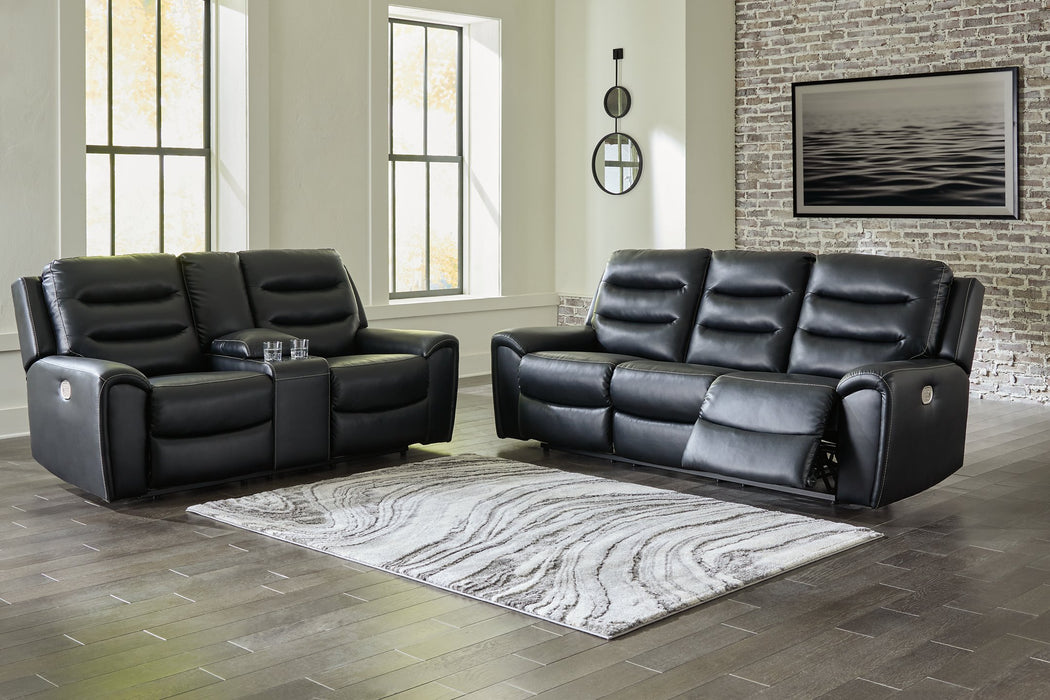 Warlin Living Room Set - World Furniture Gallery (Newark, CA)