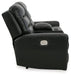 Warlin Power Reclining Loveseat with Console - World Furniture Gallery (Newark, CA)