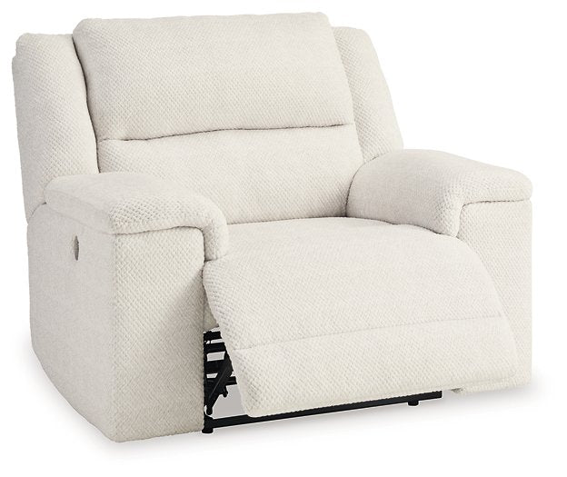 Keensburg Oversized Power Recliner - World Furniture Gallery (Newark, CA)