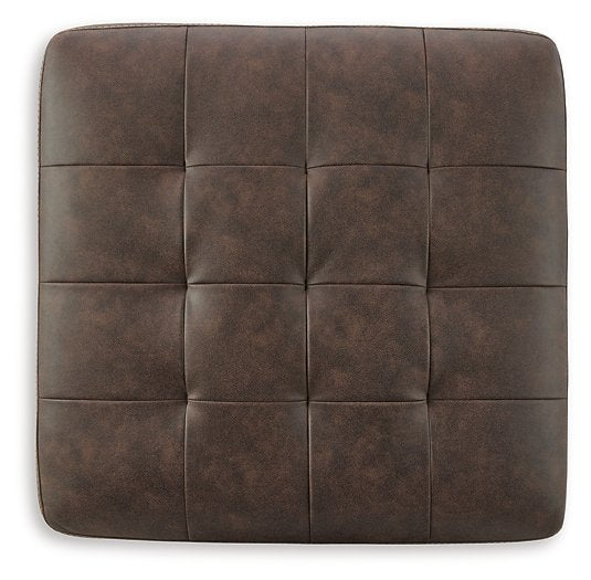 Maderla Oversized Accent Ottoman - World Furniture Gallery (Newark, CA)