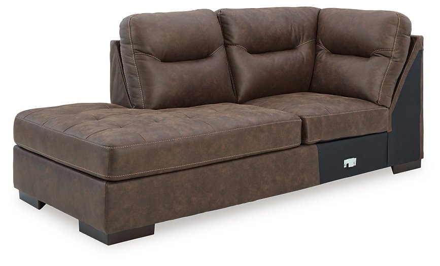 Maderla 2-Piece Sectional with Chaise - World Furniture Gallery (Newark, CA)