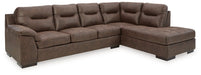 Maderla 2-Piece Sectional with Chaise - World Furniture Gallery (Newark, CA)