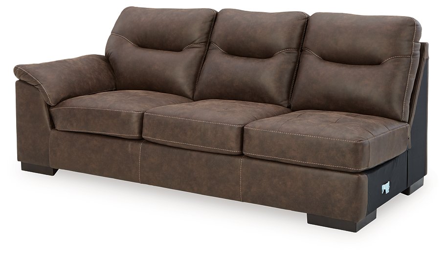 Maderla 2-Piece Sectional with Chaise - World Furniture Gallery (Newark, CA)