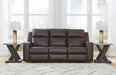 Lavenhorne Reclining Sofa with Drop Down Table - World Furniture Gallery (Newark, CA)