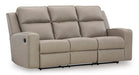 Lavenhorne Reclining Sofa with Drop Down Table - World Furniture Gallery (Newark, CA)