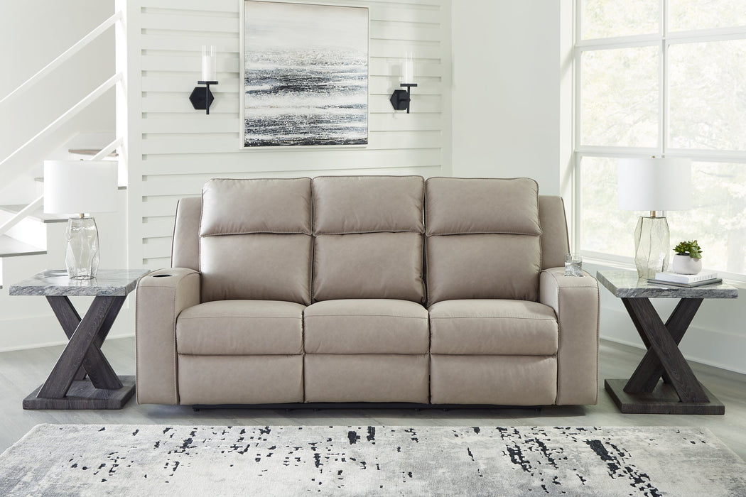 Lavenhorne Reclining Sofa with Drop Down Table - World Furniture Gallery (Newark, CA)