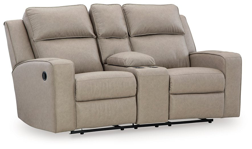 Lavenhorne Reclining Loveseat with Console - World Furniture Gallery (Newark, CA)