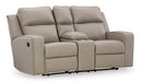 Lavenhorne Reclining Loveseat with Console - World Furniture Gallery (Newark, CA)