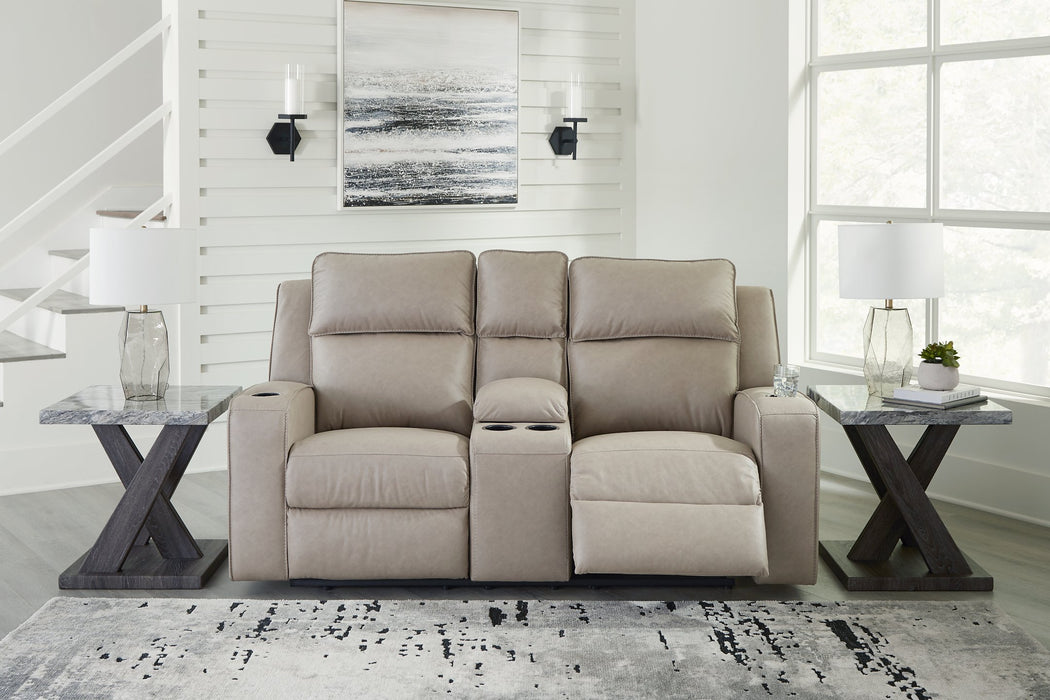 Lavenhorne Reclining Loveseat with Console - World Furniture Gallery (Newark, CA)