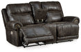 Grearview Power Reclining Loveseat with Console - World Furniture Gallery (Newark, CA)