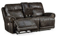 Grearview Power Reclining Loveseat with Console - World Furniture Gallery (Newark, CA)