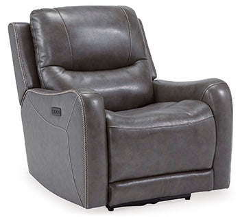 Galahad Power Recliner - World Furniture Gallery (Newark, CA)