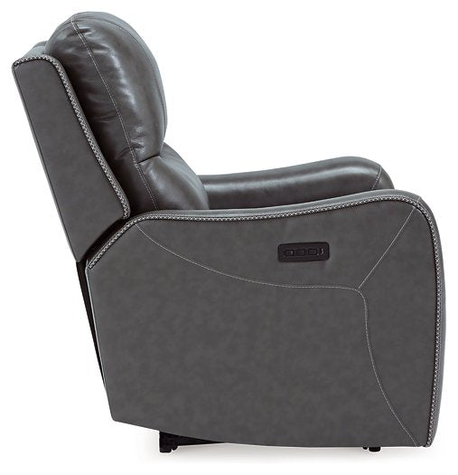 Galahad Power Recliner - World Furniture Gallery (Newark, CA)