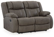 First Base Reclining Loveseat - World Furniture Gallery (Newark, CA)