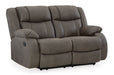 First Base Reclining Loveseat - World Furniture Gallery (Newark, CA)