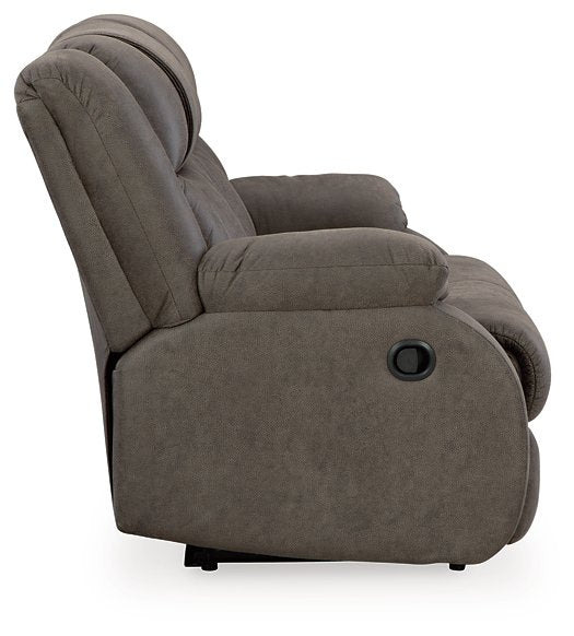 First Base Reclining Loveseat - World Furniture Gallery (Newark, CA)