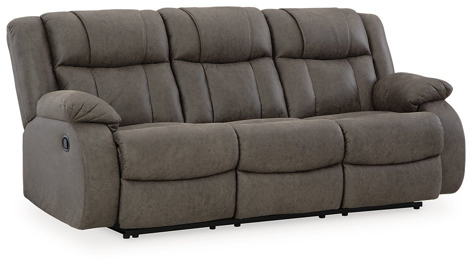 First Base Reclining Sofa - World Furniture Gallery (Newark, CA)