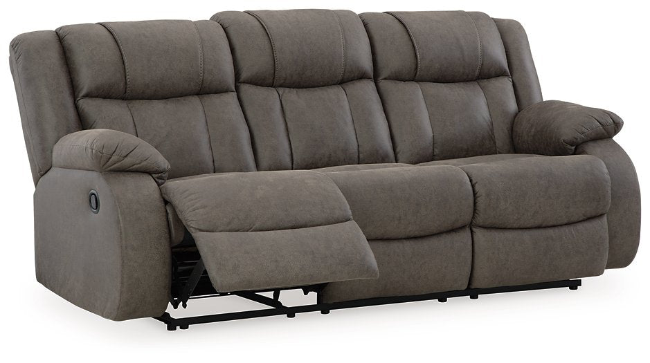 First Base Reclining Sofa - World Furniture Gallery (Newark, CA)