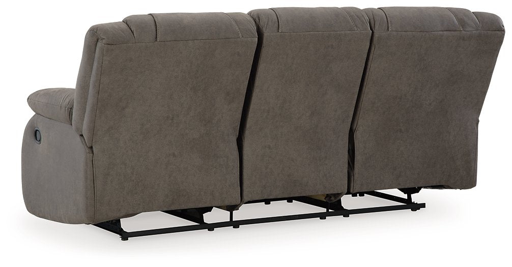 First Base Reclining Sofa - World Furniture Gallery (Newark, CA)