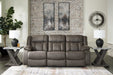 First Base Reclining Sofa - World Furniture Gallery (Newark, CA)