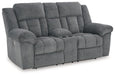 Tip-Off Power Reclining Loveseat - World Furniture Gallery (Newark, CA)