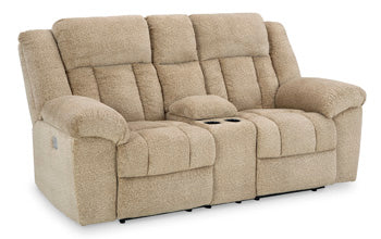 Tip-Off Power Reclining Loveseat - World Furniture Gallery (Newark, CA)