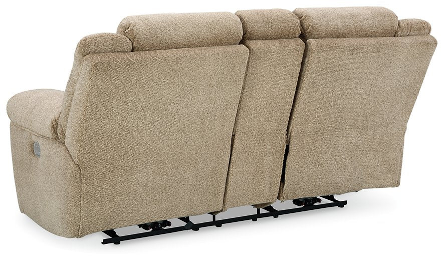 Tip-Off Power Reclining Loveseat - World Furniture Gallery (Newark, CA)