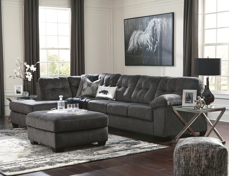 Accrington 2-Piece Sectional with Chaise - World Furniture Gallery (Newark, CA)