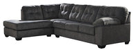 Accrington 2-Piece Sleeper Sectional with Chaise - World Furniture Gallery (Newark, CA)