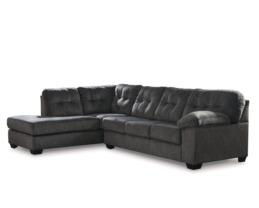 Accrington 2-Piece Sleeper Sectional with Chaise - World Furniture Gallery (Newark, CA)