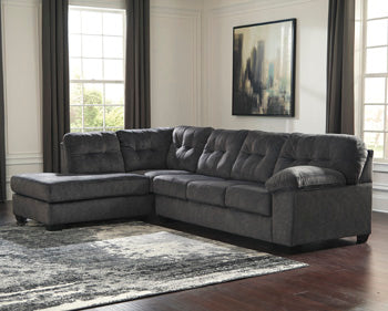 Accrington 2-Piece Sleeper Sectional with Chaise - World Furniture Gallery (Newark, CA)