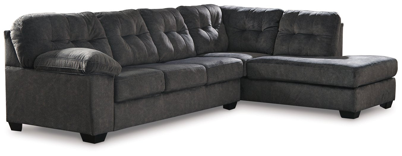 Accrington 2-Piece Sleeper Sectional with Chaise - World Furniture Gallery (Newark, CA)