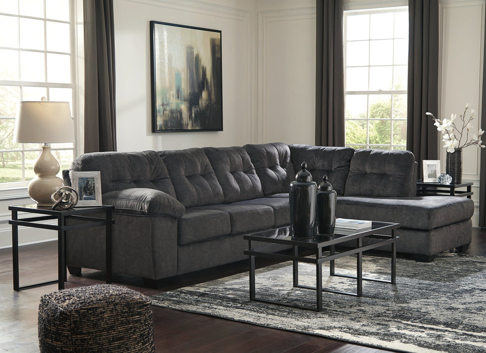 Accrington 2-Piece Sectional with Chaise - World Furniture Gallery (Newark, CA)