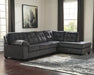 Accrington 2-Piece Sleeper Sectional with Chaise - World Furniture Gallery (Newark, CA)