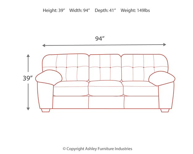 Accrington Sofa - World Furniture Gallery (Newark, CA)