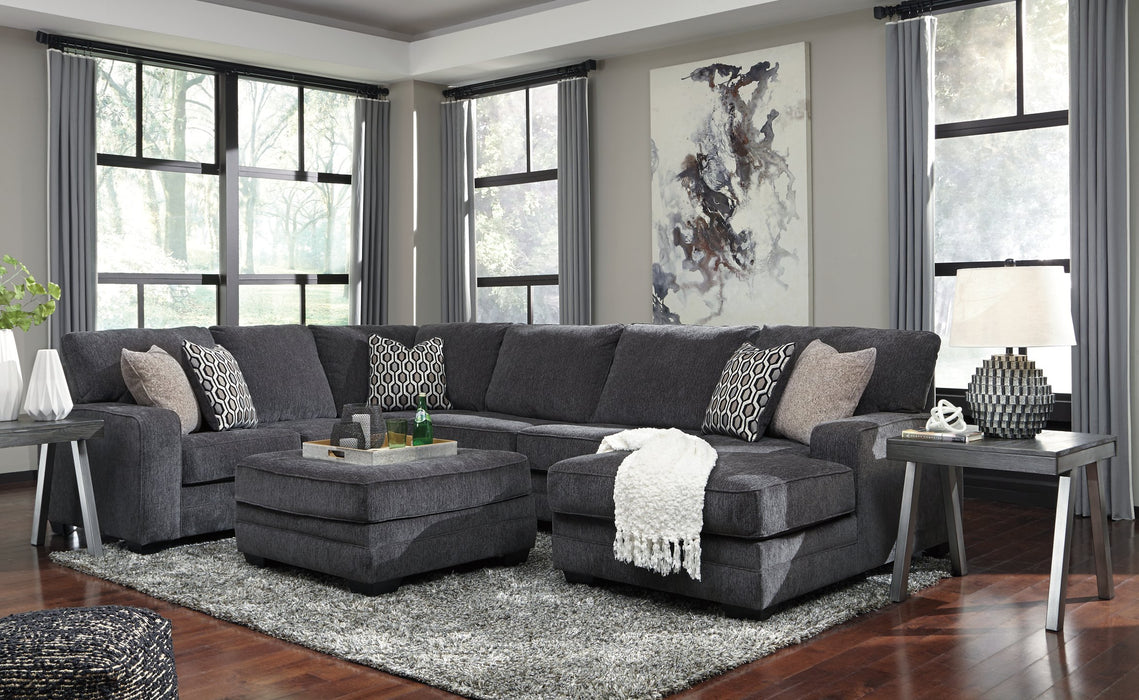 Tracling 3-Piece Sectional with Chaise - World Furniture Gallery (Newark, CA)