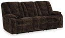 Soundwave Reclining Sofa with Drop Down Table - World Furniture Gallery (Newark, CA)