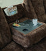 Soundwave Reclining Sofa with Drop Down Table - World Furniture Gallery (Newark, CA)