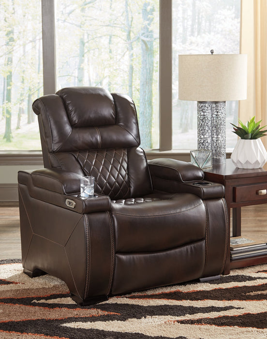 Warnerton Power Recliner - World Furniture Gallery (Newark, CA)