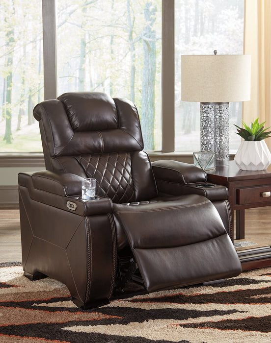 Warnerton Power Recliner - World Furniture Gallery (Newark, CA)