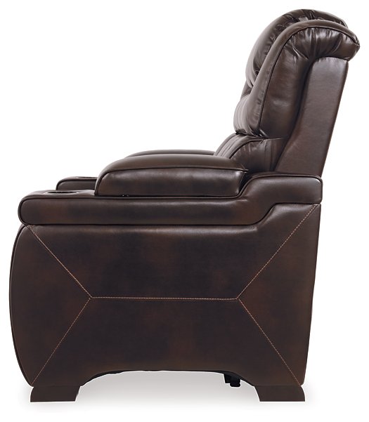 Warnerton Power Recliner - World Furniture Gallery (Newark, CA)