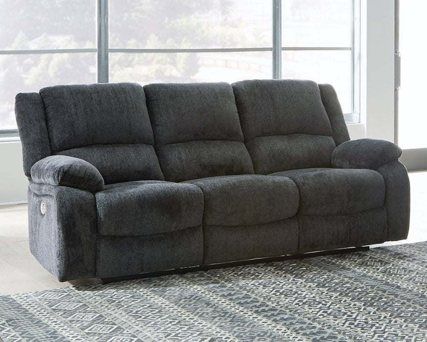 Draycoll Power Reclining Sofa - World Furniture Gallery (Newark, CA)