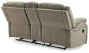 Draycoll Reclining Loveseat with Console - World Furniture Gallery (Newark, CA)