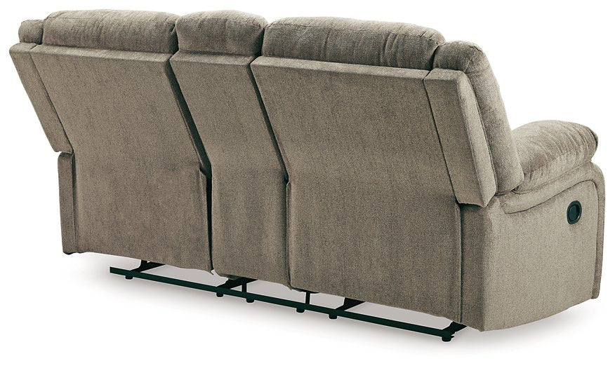 Draycoll Reclining Loveseat with Console - World Furniture Gallery (Newark, CA)