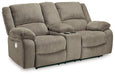 Draycoll Power Reclining Loveseat with Console - World Furniture Gallery (Newark, CA)